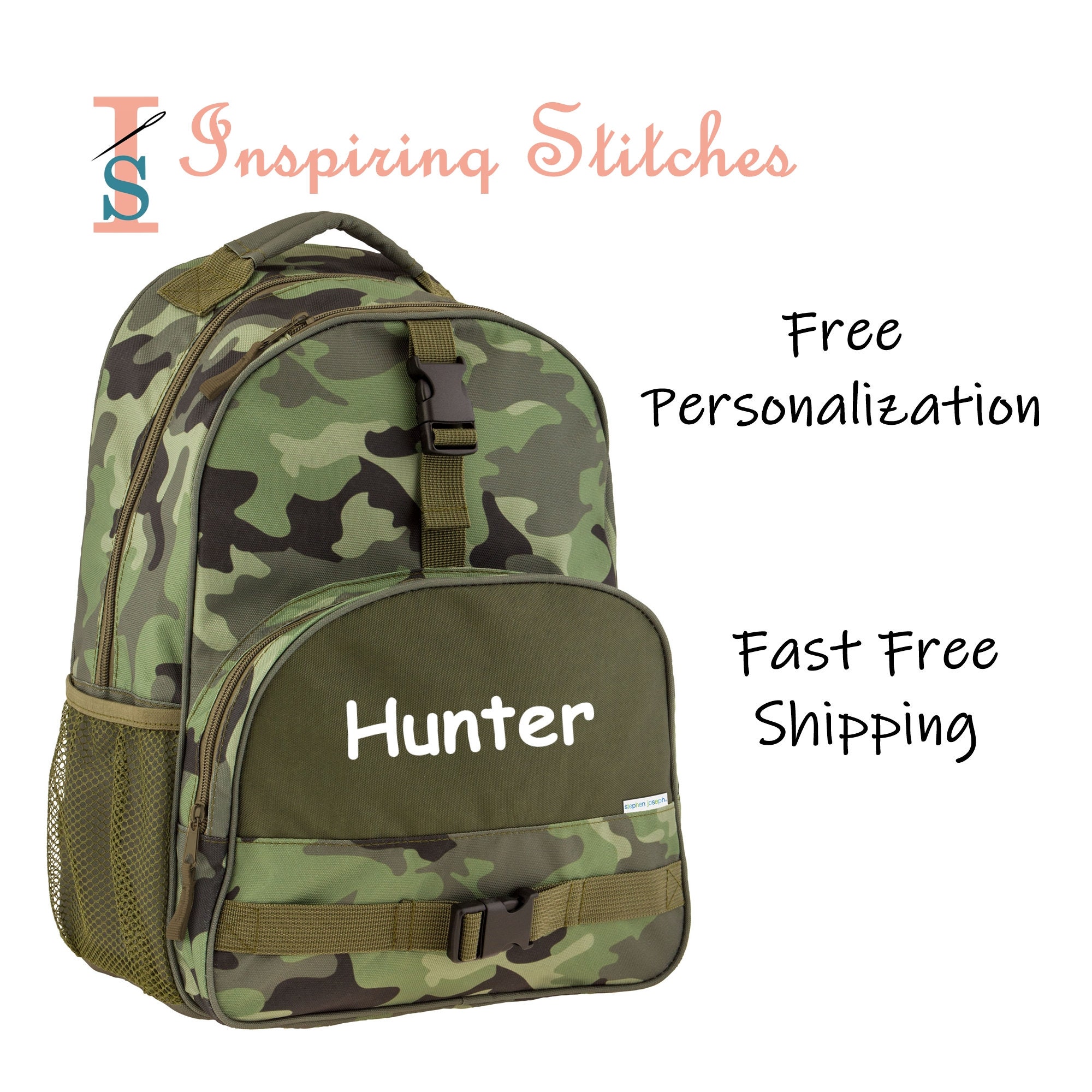 Army print school bags sale