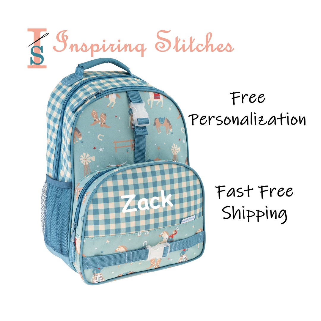 Stephen Joseph All Over Print 16 inch Backpack Western
