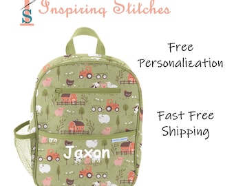 Backpack Junior FARM - Stephen Joseph Backpack (Free Personalization)