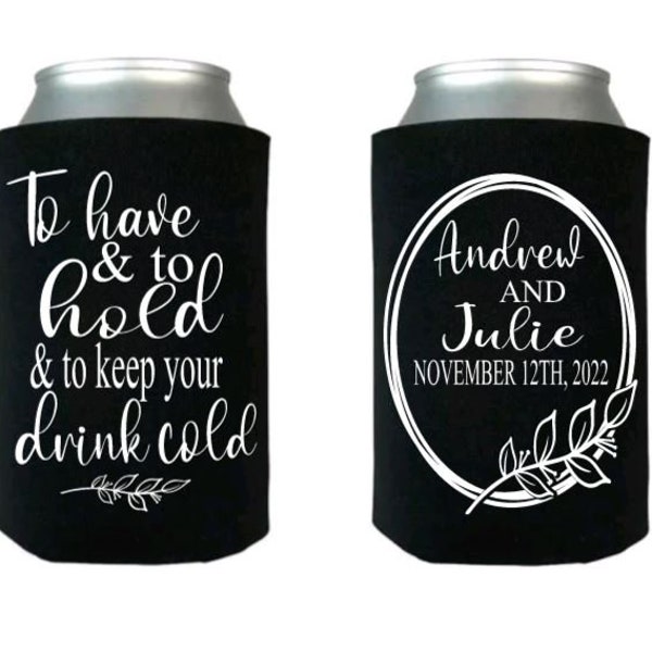 Wedding Koozies - Etsy