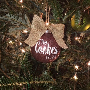 Family Christmas Ornament // Christmas // Personalized Ornament