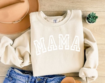 Cute Mama Sweatshirt // Mothers Day Gift // Nana Shirt //  Gift For Mother // Mama Crewneck// New Mom Shirt // Gift for new mom