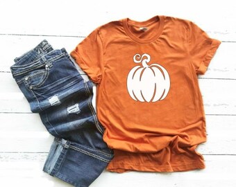 Womens pumpkin shirt // fall // womens fall shirt // pumpkin spice // unisex fitted shirt