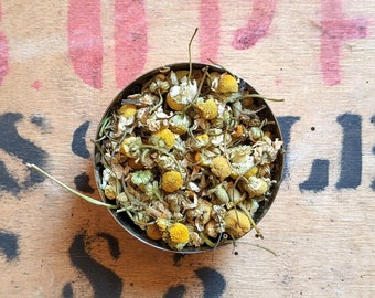 Chamomile Loose Leaf Herbal Tea - Floral Tea - Chamomile Flowers - Caffeine Free - Tea Gift