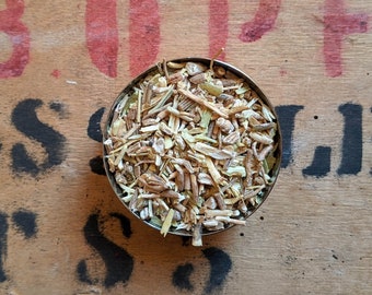 Ashwagandha Root Loose Leaf Herbal Tea - Caffeine Free - Handmade - Unusual - Tea Gift
