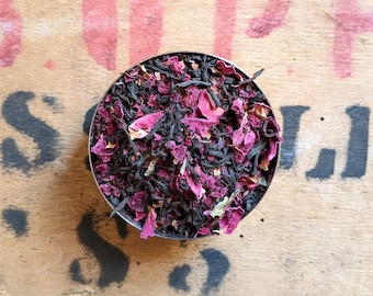 Rosen-Earl Grey lose Blatt-Tee - Blumentee - schwarzer Tee - Tee-Geschenk