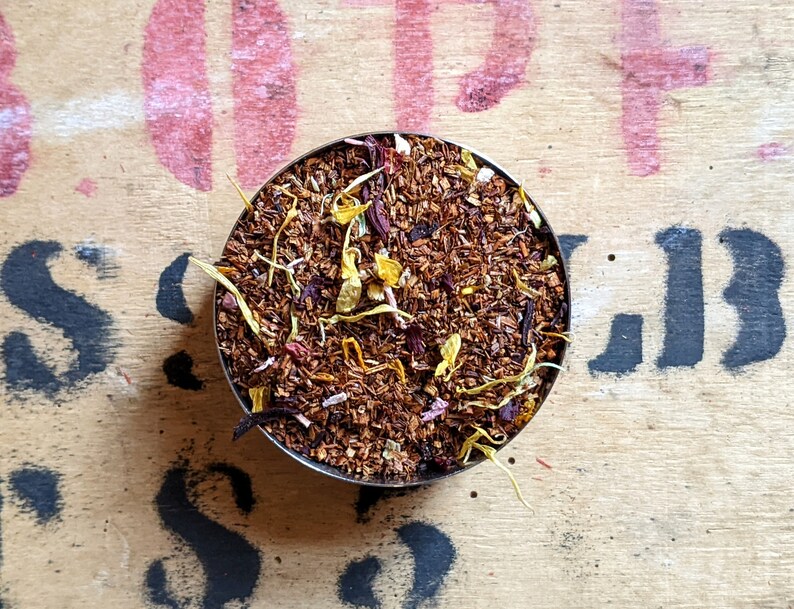 Rooibos Tea Gift Set Loose Leaf Tea Gift for Tea Lover Etsy