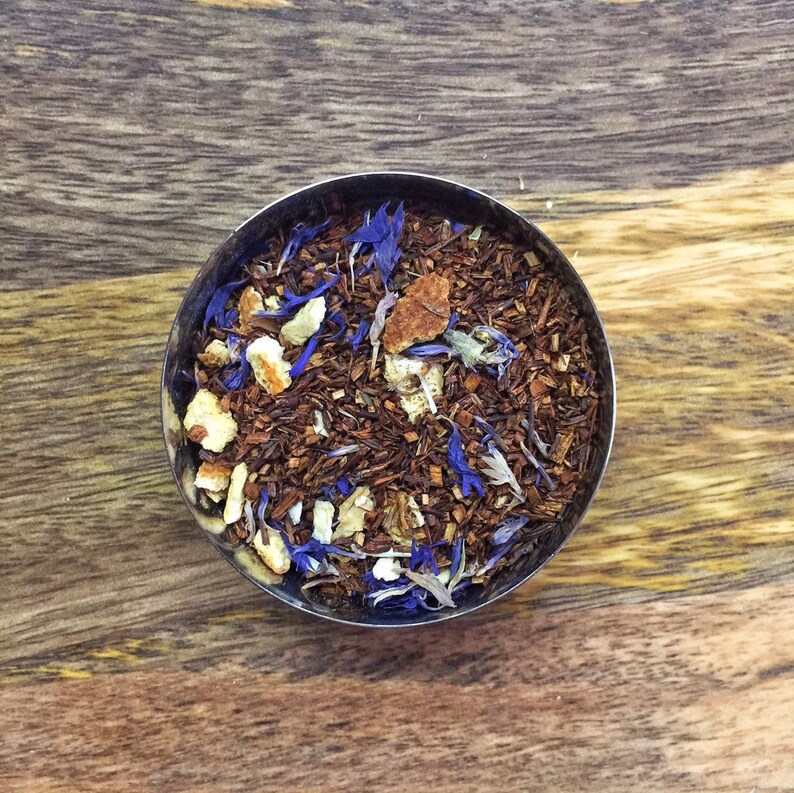 Rooibos Earl Grey Loose Leaf Herbal Tea Caffeine Free Etsy