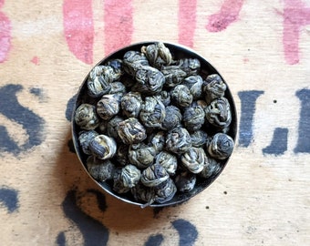 Jasmine Pearls Loose Leaf Green Tea - Chinese Green Tea - High Quality Green Tea - Tea Gift