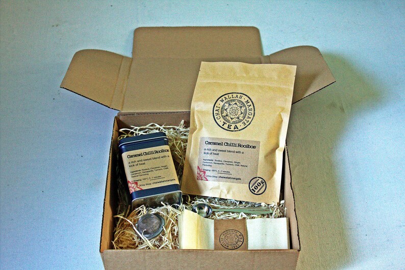 Rooibos Tea Gift Set Loose Leaf Tea Gift for Tea Lover Etsy
