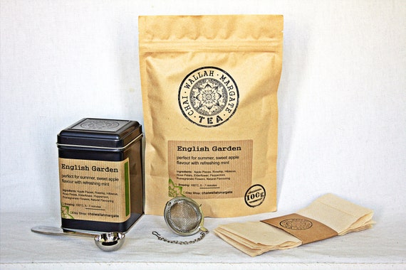 Floral Herbal Tea Gift Set Loose Leaf Tea Gift for Tea Lover Tisane  Caffeine Free 