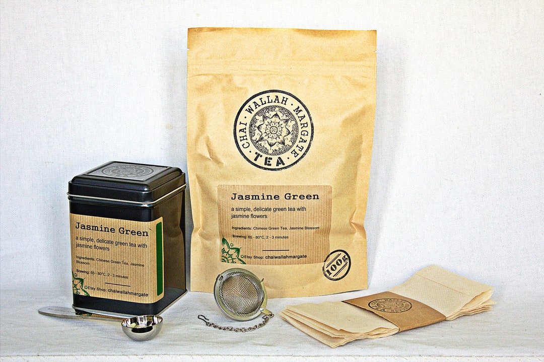 Green Tea Gift Set Loose Leaf Tea Gift for Tea Lover Etsy UK