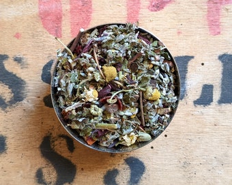 Balancing Harmony Leaf Loose Leaf Herbal Tea - Floral Tea - Caffeine Free - Tea Gift