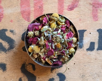 Dreamy Days Leaf Loose Leaf Herbal Tea - Floral Tea - Caffeine Free - Tea Gift