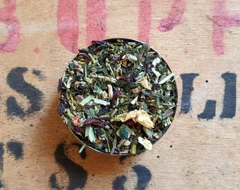 Heart Chakra Leaf Loose Leaf Herbal Tea - Caffeine Free - Tea Gift