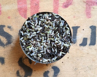 Lavender Earl Grey Loose Leaf Tea - Floral Tea - Black Tea - Tea Gift