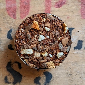 Sunshine Rooibos Loose Leaf Herbal Tea - Caffeine Free - Red Bush - Handmade - Unusual - Tea Gift