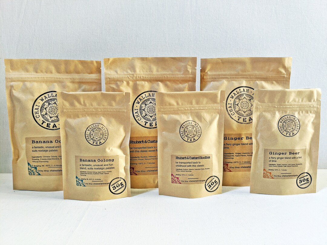 Classic Sweets Loose Leaf Tea Collection Oolong Rooibos Herbal Handmade