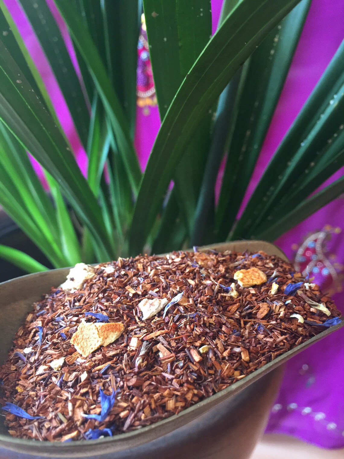 Rooibos Earl Grey Loose Leaf Herbal Tea Caffeine Free Etsy