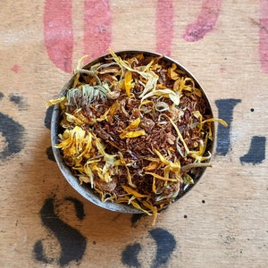 Sacral Chakra Leaf Loose Leaf Herbal Tea - Caffeine Free - Tea Gift