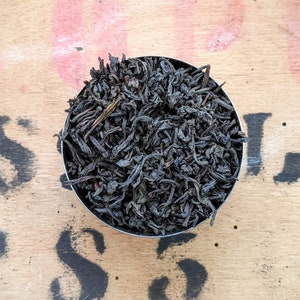 Lapsang Souchong Loose Leaf Black Tea - Smoked Tea - Chinese Black Tea - Classic Tea - Handmade - Tea Gift