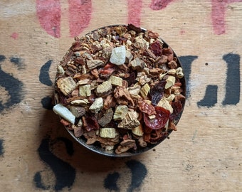 Autumn Blend Loose Leaf Herbal Tea - Caffeine Free - Handmade - Tea Gift - Seasonal Tea
