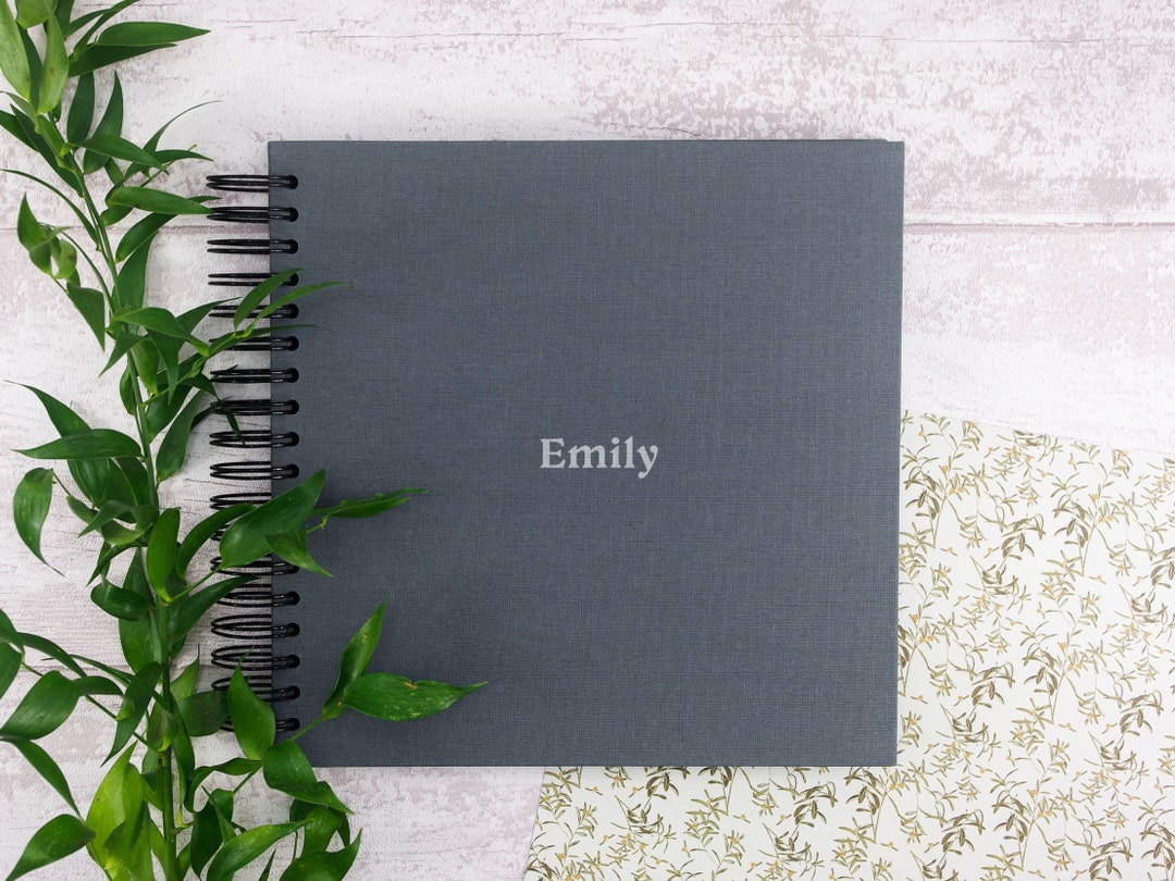 Minimalist Baby First Photo Album Custom Baby Shower Gift Etsy