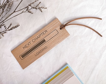 Next Chapter Bookmark, Retirement Bookmark, Divorce Gift, Custom Book Mark, College Student Gift, New Beginnings