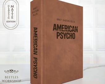 American Psycho Bret Easton Ellis Special Edition | Vegan Leather Hardcover | Gift Edition Book