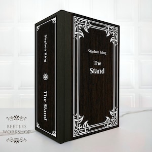 The Stand Special Edition, Stephen King Custom Rebound, Wooden Book