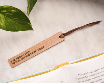 Slim Bookmark, Book Lover, Book Addict, Book Nerd, Literary Gift, Gift for Man or Woman, Bookish, Abibliophobia, Booktrovert, Book Hangover