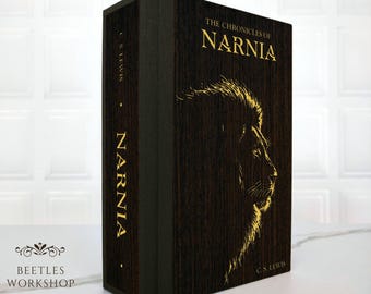 Las Crónicas de Narnia, C. S. Lewis, Libro de Madera, Edición Especial de Tapa Dura