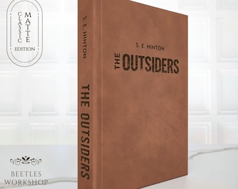 The Outsiders Special Edition | Vegan Leather Hardcover | S. E. Hinton Rebound Book