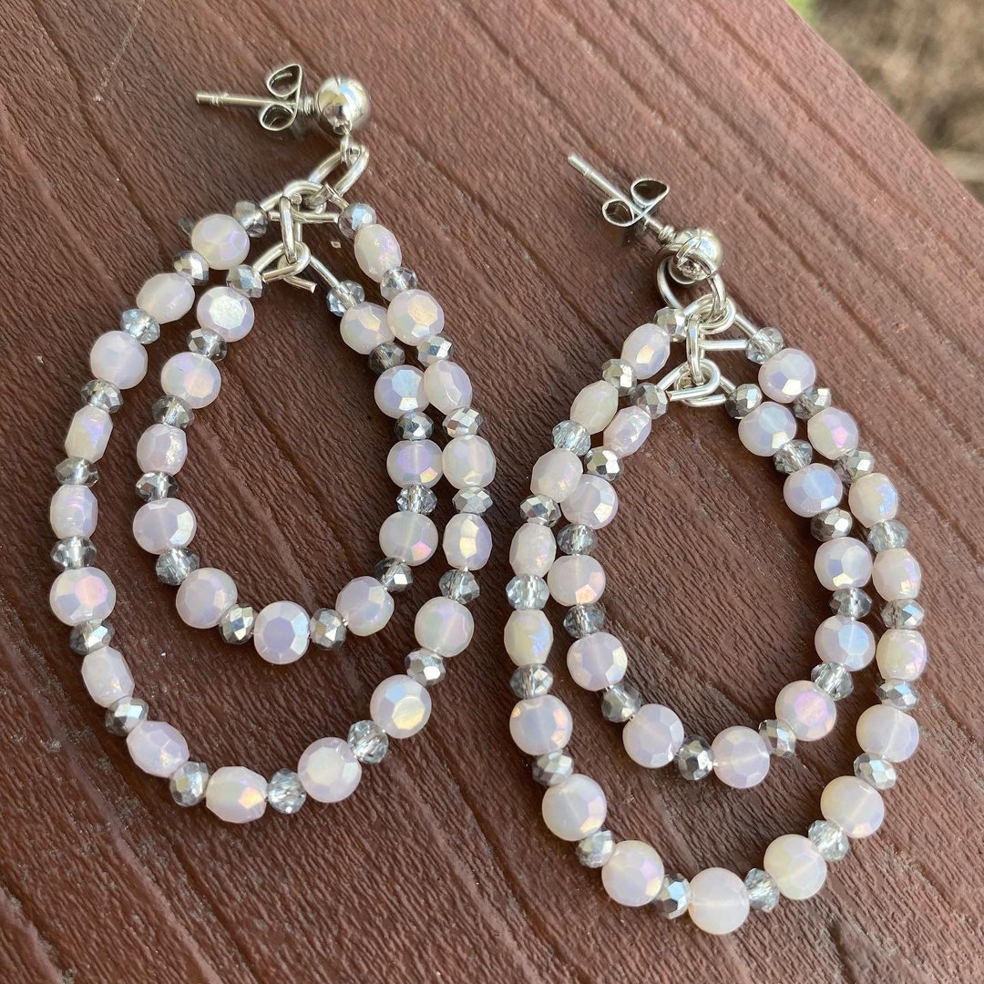 Raindrops Earrings april Showers Collection Etsy UK