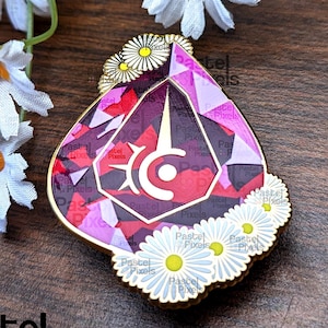 FFXIV RDM Enamel Pin Soul of the RedMage ff Job Stones