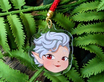 Baldur's Gate 3 Astarion Acrylic Charm Keychain