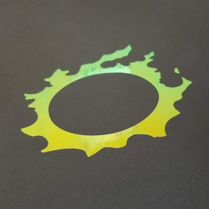 FFXIV Meteor Logo - Final Fantasy 14 Holographic Vinyl Decal Sticker