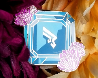 FFXIV MCH Enamel Pin Soul of the Machinist FF Job Stones