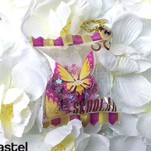 Selene Candy Shaker Charm Final Fantasy Scholar Keychain