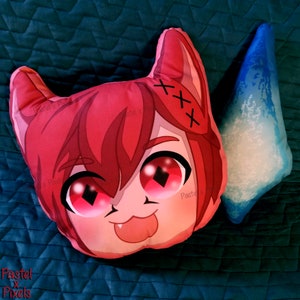 G&#39;raha Tia Pillow FFXIV Endwalker Shadowbringers Cute Pillow Plushie