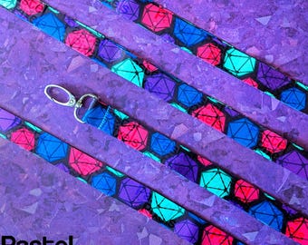 D20 Lanyard Dungeons and Dragons DnD Dice