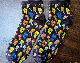 Mushroom Ankle Unisex Socks