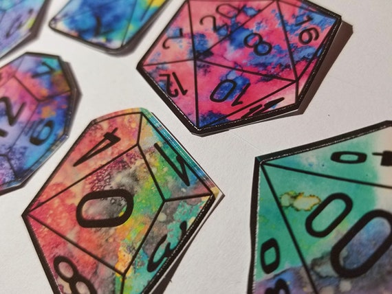 Dice Sticker D8
