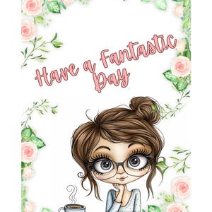 Een fantastische dag gewenst | Lief zorgzaam wenskaart | Afdrukbare wenskaart | Digitale download | Elke gelegenheid | Digitale envelop inbegrepen