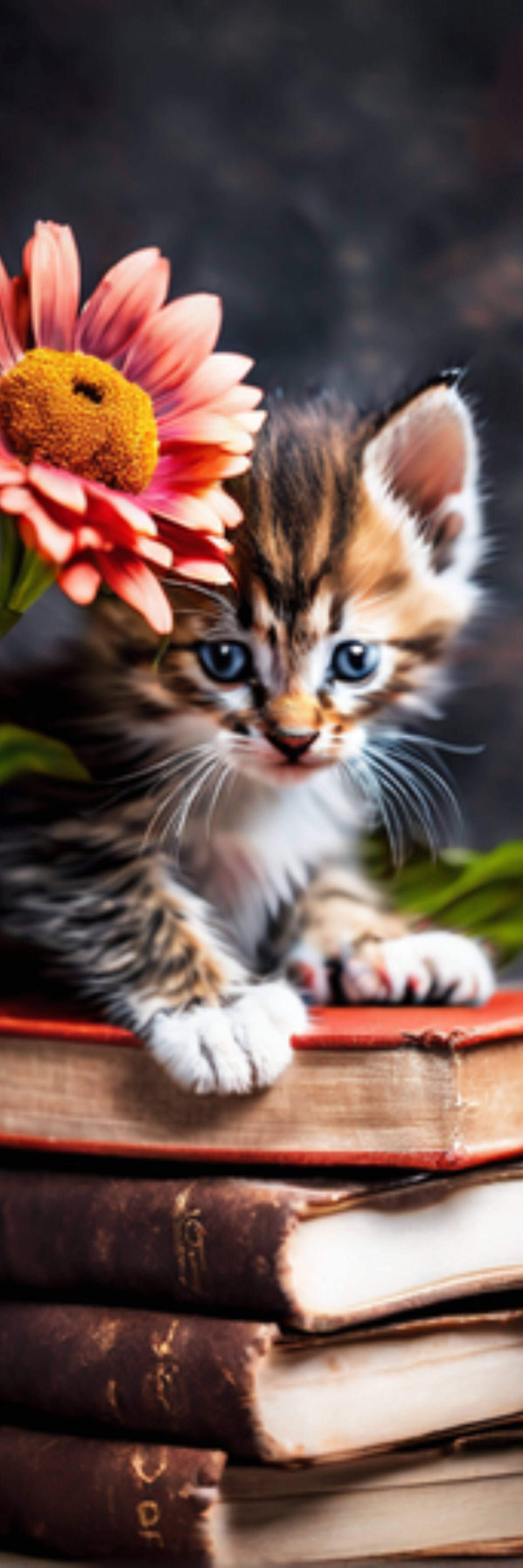 8 Cute Kitten Printable Bookmarks Whimsical Bookmarks Ready to Press ...