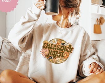 Emergency Nurse Sweatshirt, Emergency Nurse Hoodie, Emergency Department Sweatshirt, Emergency Department Hoodie, ER Nurse Sweatshirt