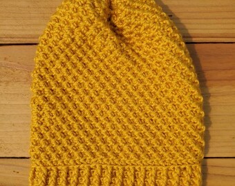 Gorro de ganchillo de mujer