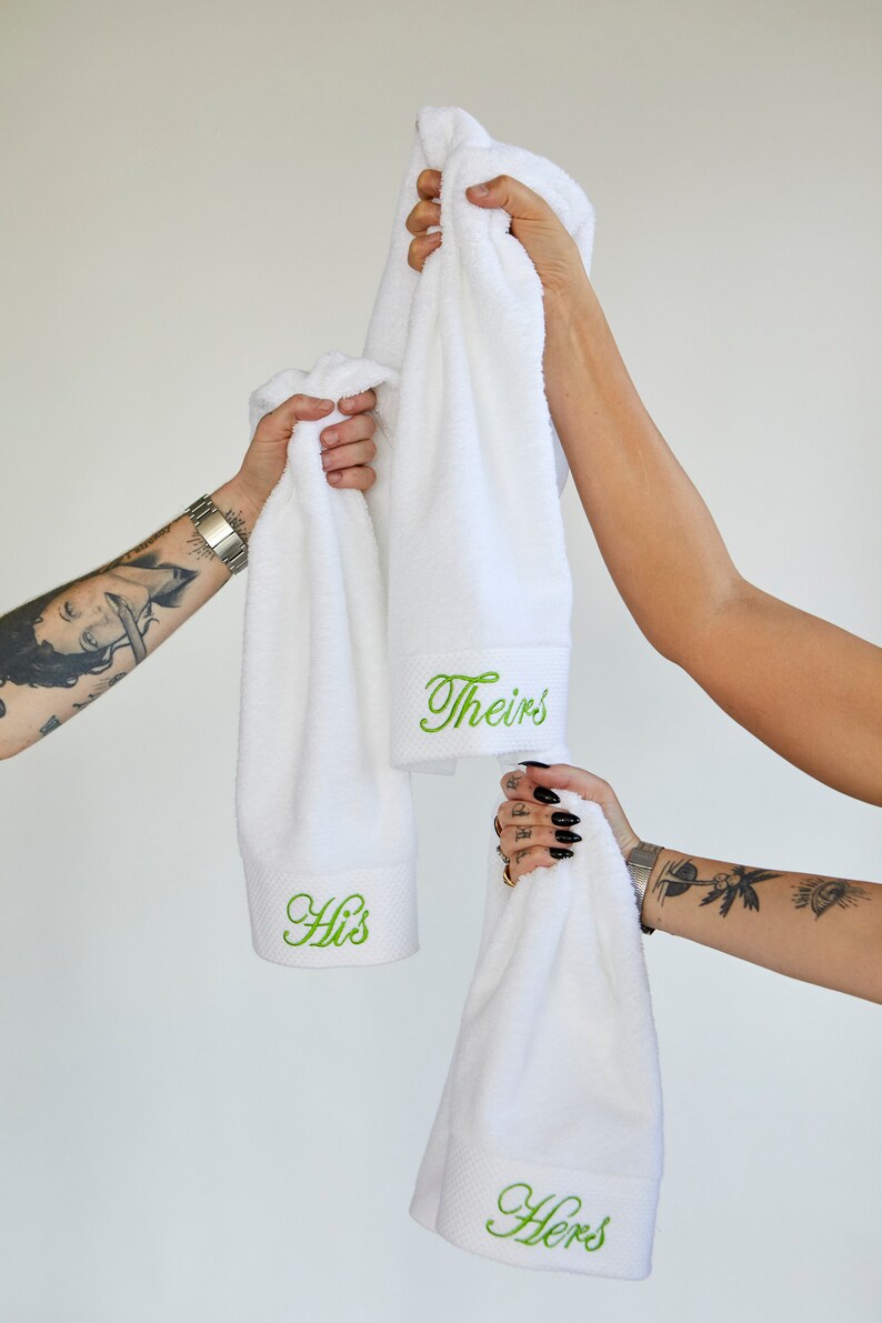 Theirs and Theirs Pronoun Towels His/hers/theirs Etsy