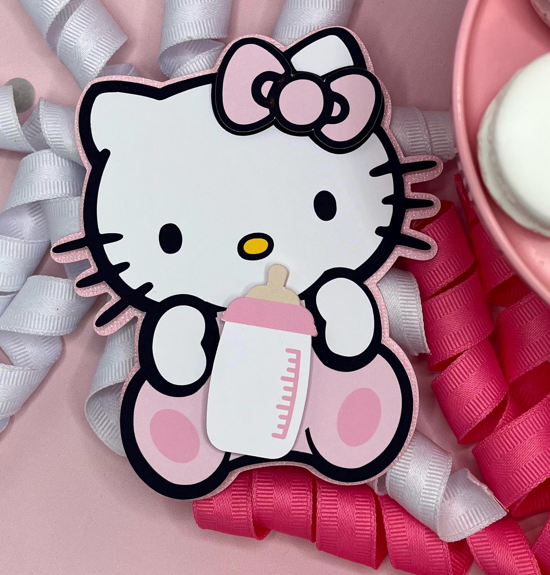 Kawaii Kitty baby shower party decor