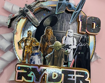 Custom cake topper | Jedi inspired